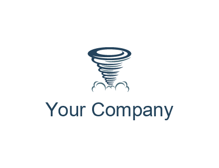 tornado or hurricane logo