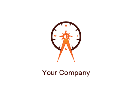 architectural compass in compass