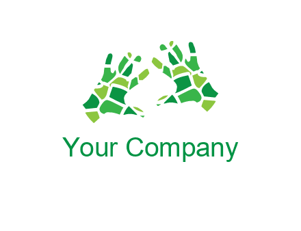 mosaic hands logo