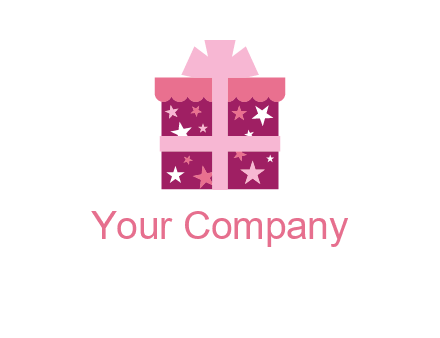 stars gift box logo