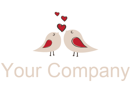 birds in love logo