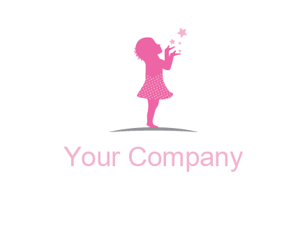 kid with stars logo